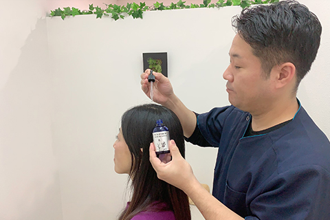 再生細胞を塗ります